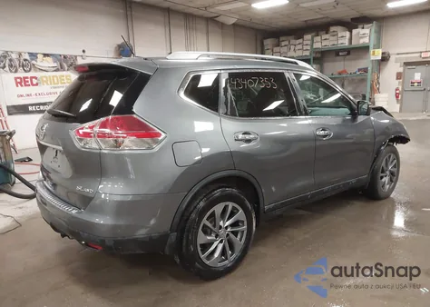 2015 Nissan Rogue Sl из США, поврежденный, VIN 5N1AT2MV8FC924248